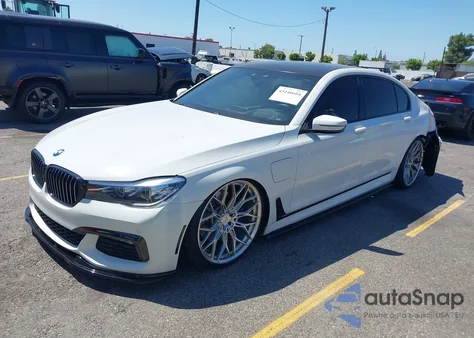 2018 BMW 740E xDrive Iperformance from USA, damaged, VIN WBA7J2C59JB246241